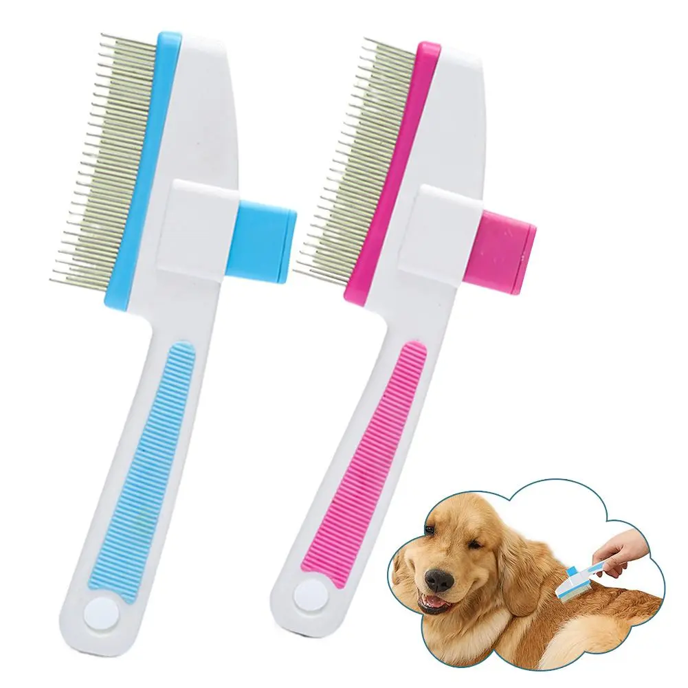 Professional Flea Cat Combs For Cats Dogs Floating Hair Removal Brush Grooming Cleaning Tool