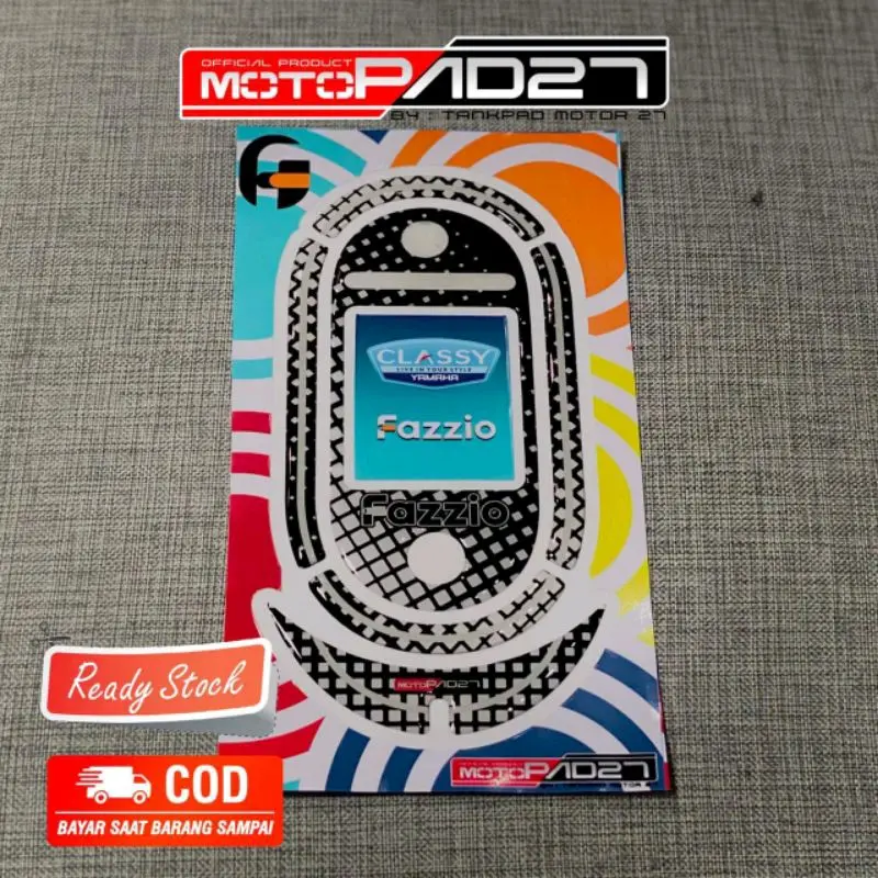 stiker Antigores spidometer fazzio resin 5