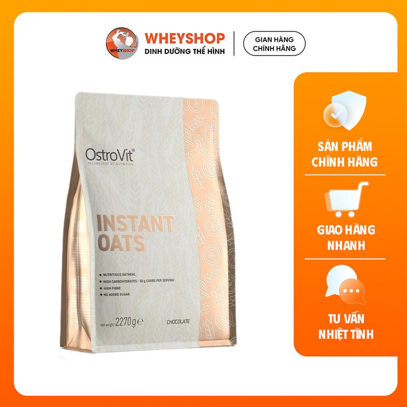 Bột yến mạch Hạt Ngũ Cốc uống liền snack food Ostrovit Oat Flake (2270g) - WHEYSHOP VN