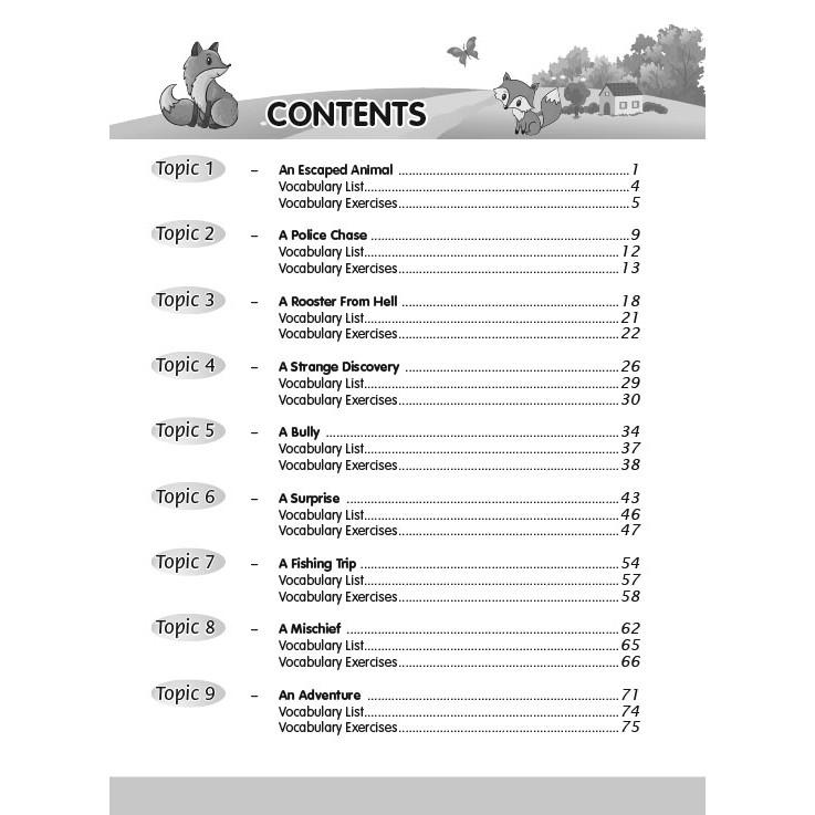 Product Introduction of Casual Primary 4 Vocabulary For Composition 4