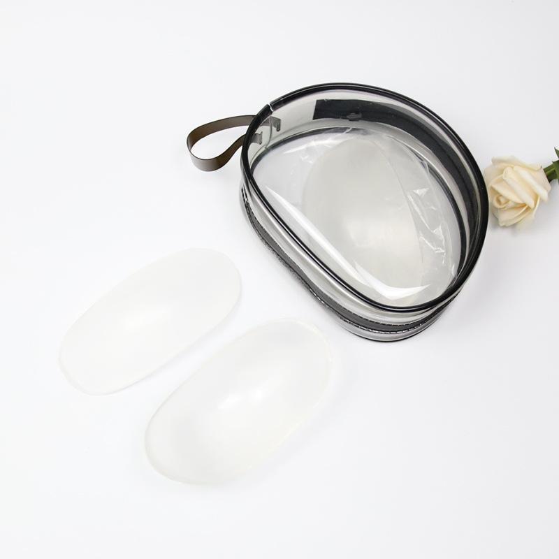 Product Introduction of Shoulder Pads Diagonal Shoulder Right Angle Pads Invisible Seamless Anti-Slip Self-Adhesive Transparent Invisible Silicone Shoulder Pads Artifact Wholesale 4