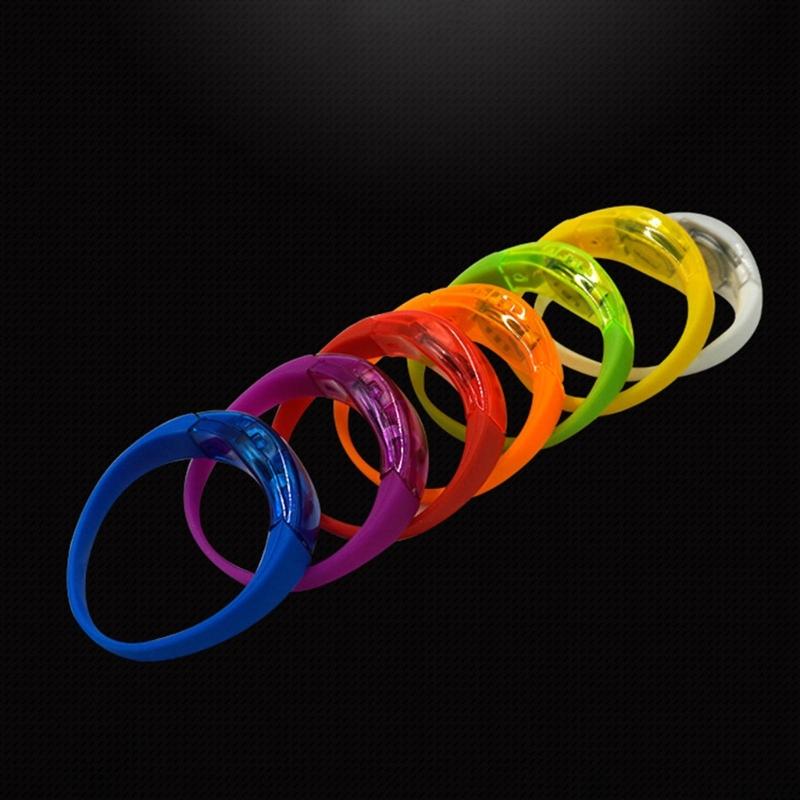 Ker Light Up Wristband Colorful LED Glow Bracelet Flashing Sports Wristband for Concerts Sports Christmas Kid Birthday Party 1