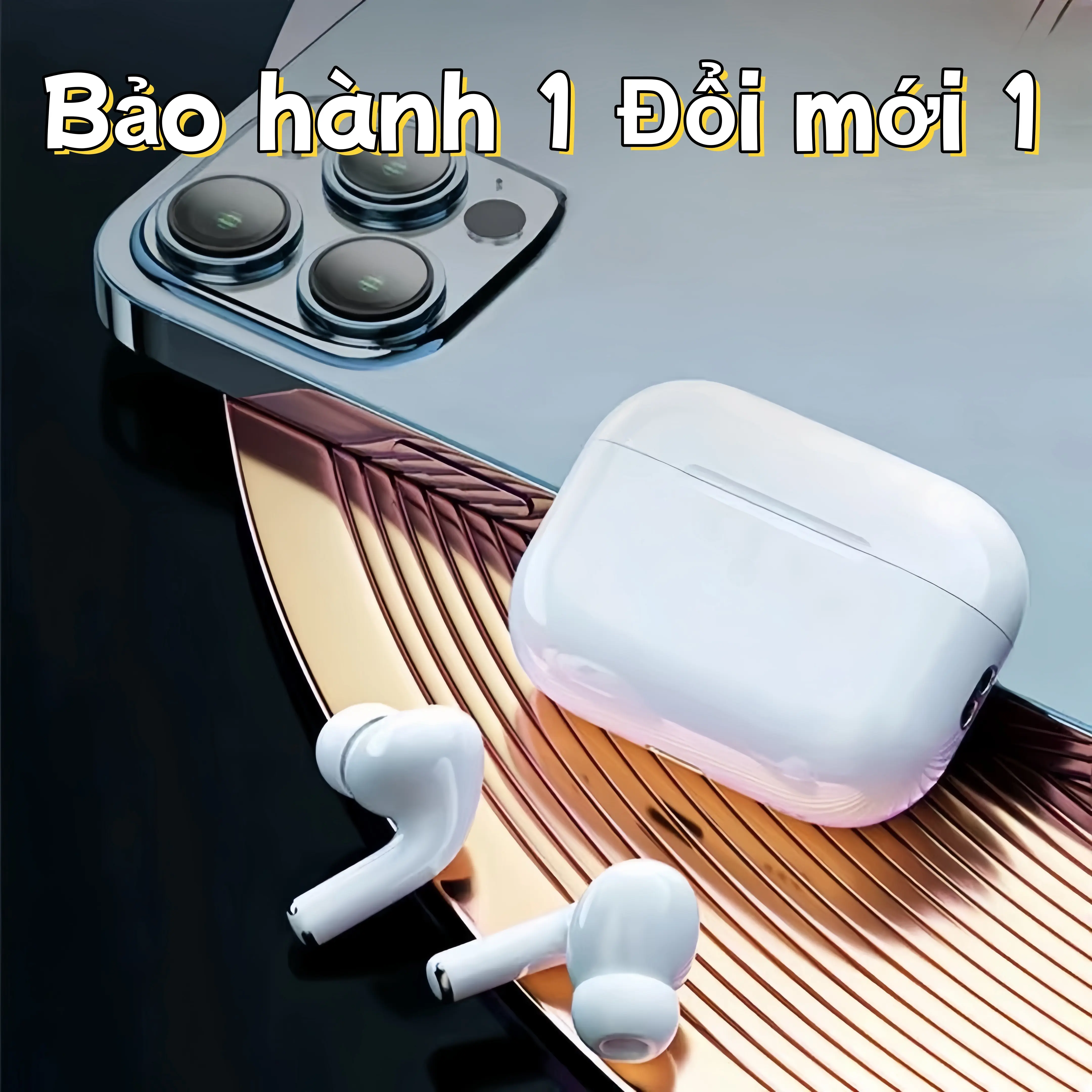 Tai nghe Bluetooth không dây Nhét Tai chống ồn, Thích hợp tất cả các dòng điện thoại trên thị trường - Bảo hành 1 Đổi mới 1