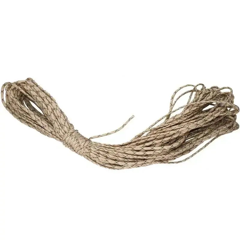 Dây Paracord, 7 Lõi, 550 Mảnh, Đường Kính 3 8 16 M, Độ Dày 4Mm, Thích Hợp Để Cắm Trại Ngoài Trời, Dây Sinh Tồn, Dây Dù, Đi Bộ Đường Dài, Phụ Kiện Lều 5