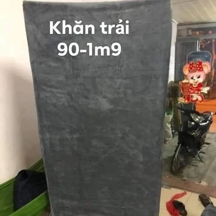 Khăn trải giường spa kích cỡ ngang 90cm dài 1m9 0