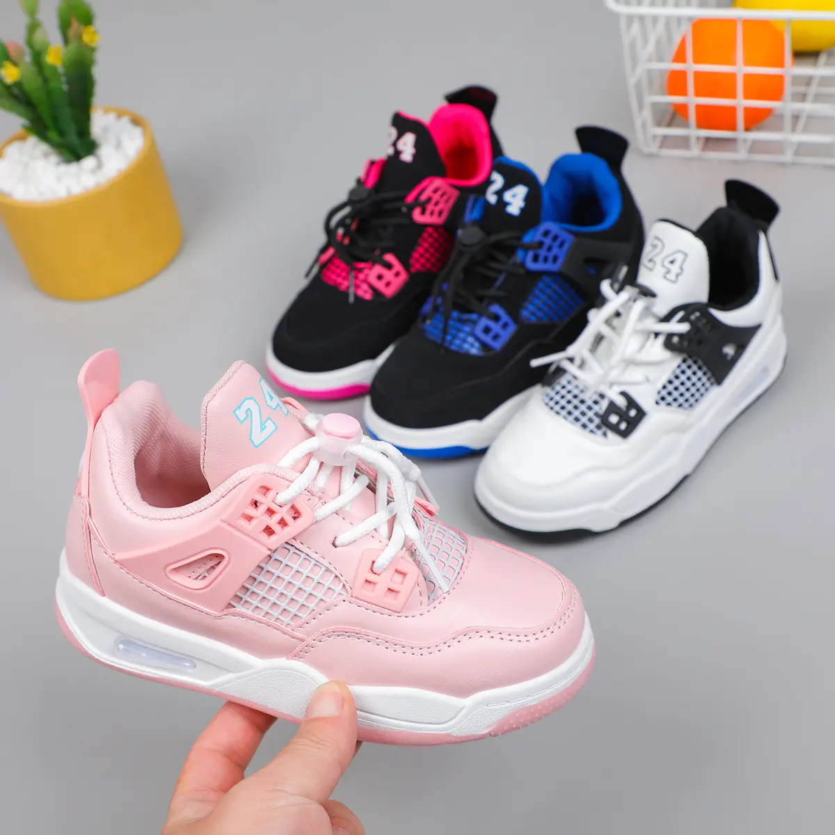 Rubber shoes for kids basketball shoes for kids boys high cut kids shoes sneaker for kids size 30-37