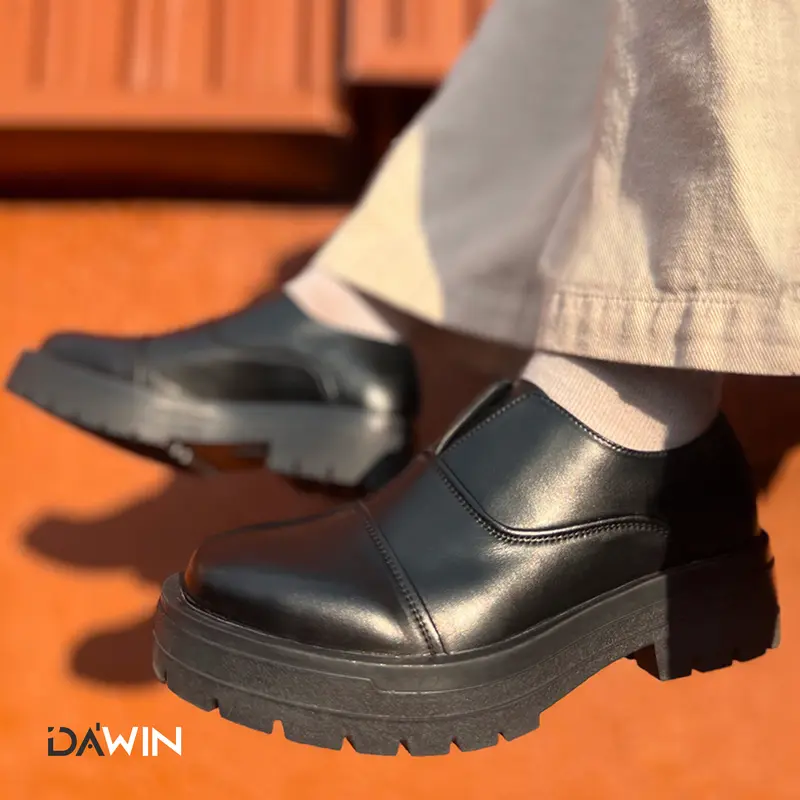 Giày da nam LAZY OXFORD đế Chunky trẻ trung - DAWIN Shoes 6