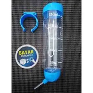 Botol Minum Gantung Tempel Kelinci, Marmut, Hamster, Suger Glider Merk Navo 250ml
