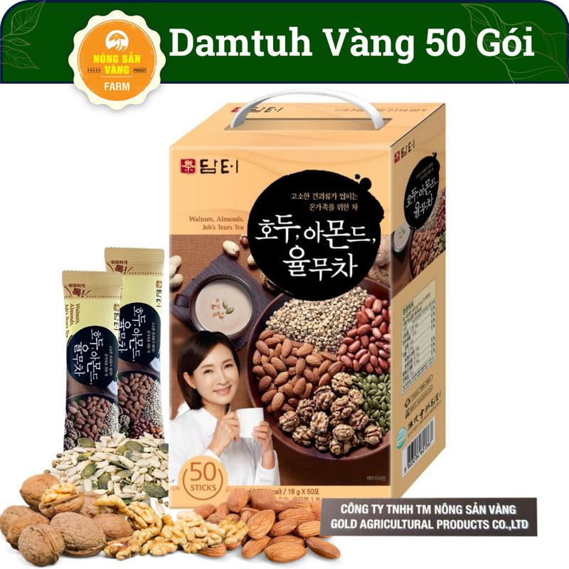 Ngũ Cốc Damtuh Hộp 50 Gói *18g (900G-Date 1/2027) Nhập Hàn Quốc - Nông Sản Vàng 0