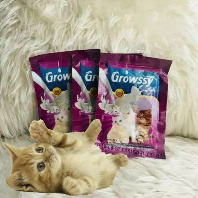 Grosir Susu Kucing Growssy Milk Sachet 20gr Kitten Cat 20 gram Baby Milk