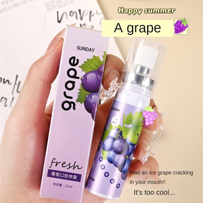 Product Introduction of [BUY 1 TAKE 2]SUNDDAY Peach Flavor Oral Freshening Spray Refreshing Oral Spray Portable Long-lasting Oral Care 22ML| Local Stock 27