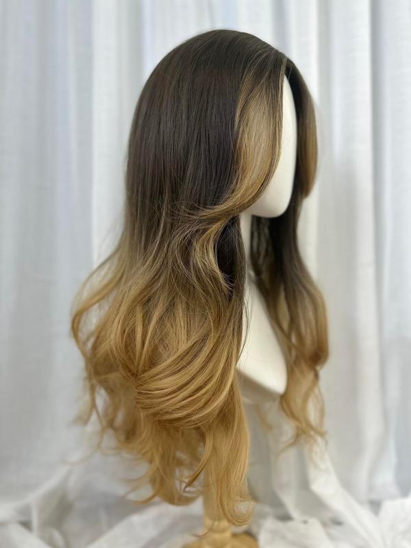 Tóc Giả Nguyên Đầu Ombre 2 Mái Women Wig Women Wig