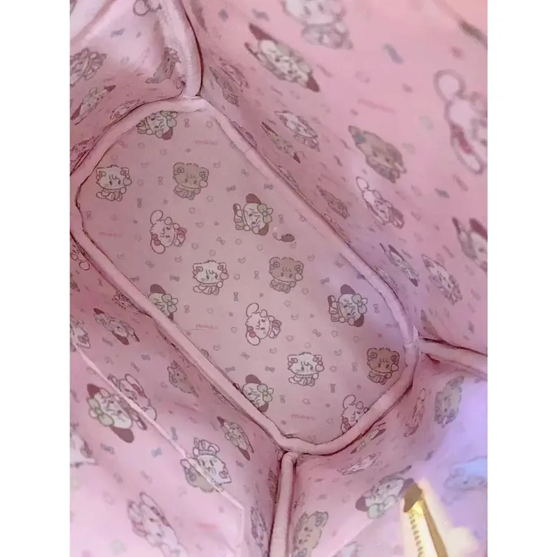 Túi Ba Lô Màu Hồng Mùa Hè, Thiết Kế Hình Mèo Kitty, Dành Cho Nữ, Hợp Xu hướng, Cao Cấp, Phong Cách Tong Qin, Cỡ Nhỏ Thích Hợp Đi Học, Hàng Mới Về Năm 2024 2