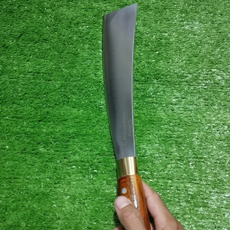 Dụng Cụ Nhà Bếp DAO CHẶT XƯƠNG GÀ XƯƠNG VỊT CHẶT DỪA TƯƠI LÀM BẰNG THÉP KHÔNG RỈ DÀI 40cm Nặng 400g 4