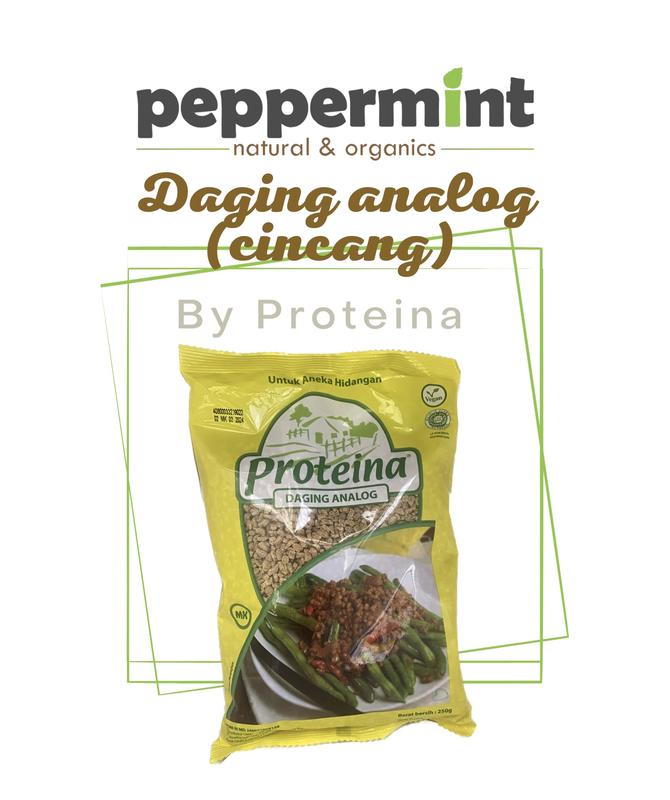Proteina MK (250 gram) / Protein Nabati Daging Nabati untuk Vegetarian Vegan 0