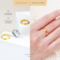 Gambar KAGUMI Everlast - Juliette Ring | Cincin Simple Hati Titanium Wanita - Size 6, Silver dari KAGUMI_NEW Kab. Tangerang 1 Tokopedia
