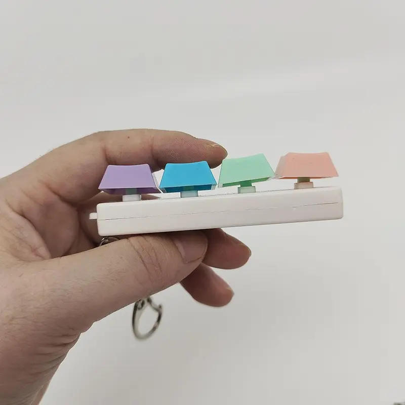Cube Design Phone Chain, 1 Count Cute Keycap Keychain Phone Lanyard, Phone Strap for Women & Girls, Universal Fashion Phone Accessories for Phone Decoration 3