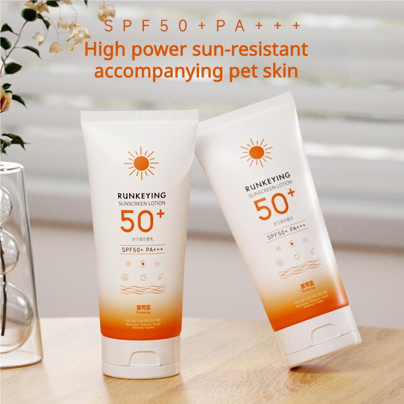 Kem Chống Nắng Làm Trắng, SPF50 + +, Chống Tia Cực Tím, Mùi Cam, Dùng Cho Mặt Và Cơ Thể, Tươi Mới, Chống Nắng Công Suất Cao, Kem Dưỡng Da Khuôn khô không chứa paraben 1