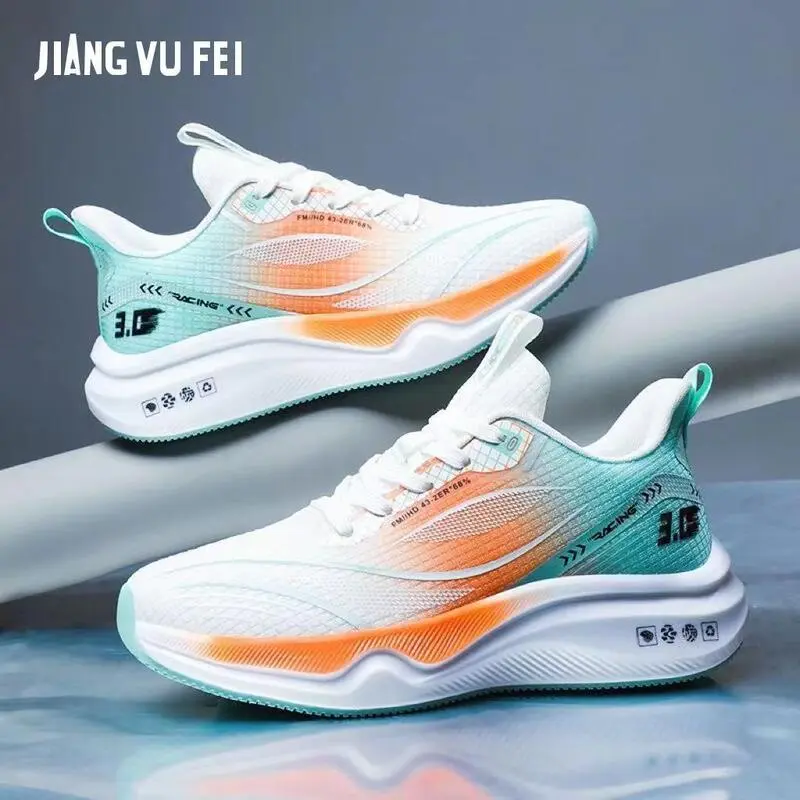 Giày Thể Thao Nam, Hàng Mới Về Cho Mùa Thu, Lưới Siêu Nhẹ, Thoáng Khí Và Hấp Thụ Sốc, Đế Mềm, Thích Hợp Cho Học Sinh, Giày Chạy Bộ Nhẹ