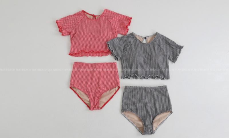 Product Introduction of 2025 Korean Style New Small Plaid Bikini Sexy High Waist Triangle Swimsuit Women 37