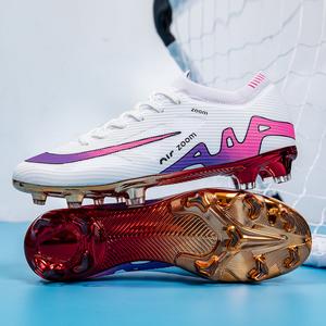 Kasut Bola Sepak, Potongan Rendah Lelaki, dengan Pancang Panjang, Pancang Patah TF, Sesuai untuk Pelajar dan Wanita, Kasut Latihan Pertandingan Rumput bundle  kasut  bola