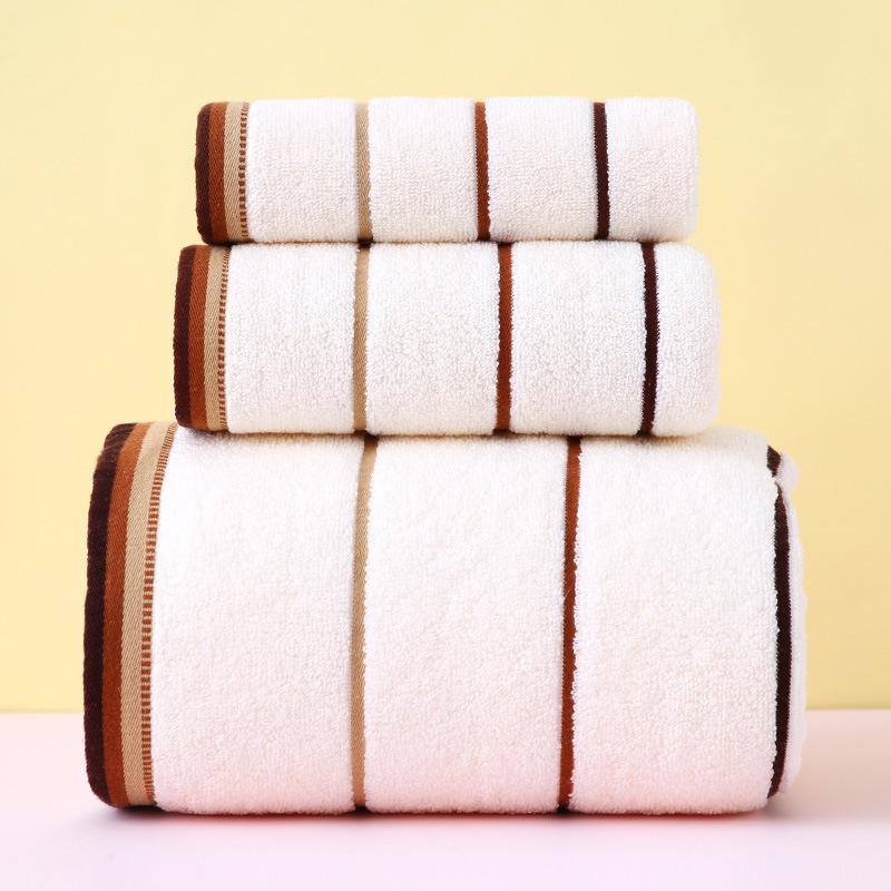 Product Introduction of All Cotton Soft Absorbent Towel Pure Cotton Thick Towel Gift 11