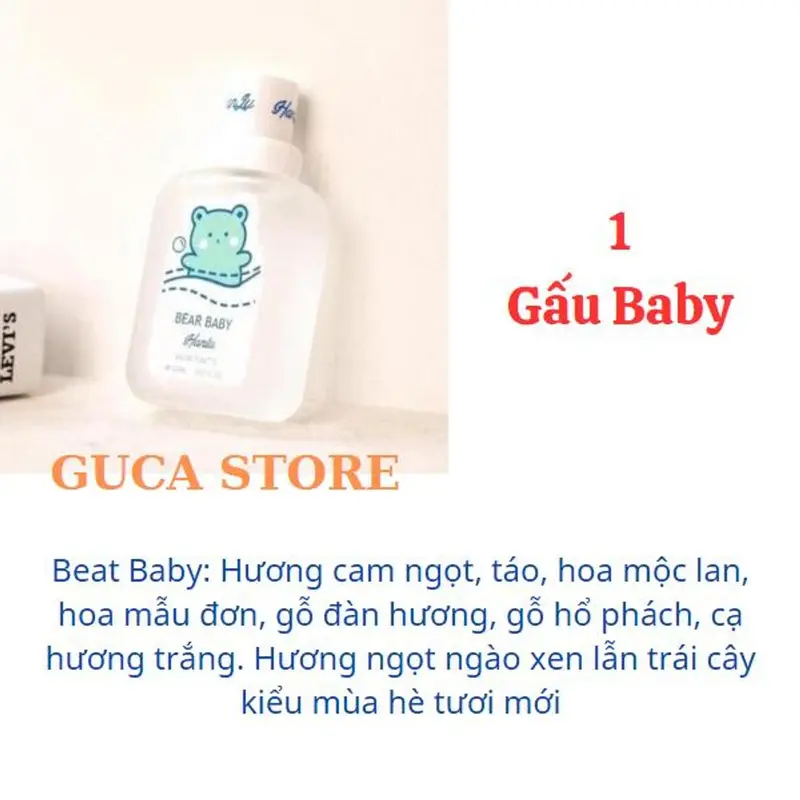Nước Hoa Hanlu Cho Bé, Lưu Hương, Dung Tích 50ml 1