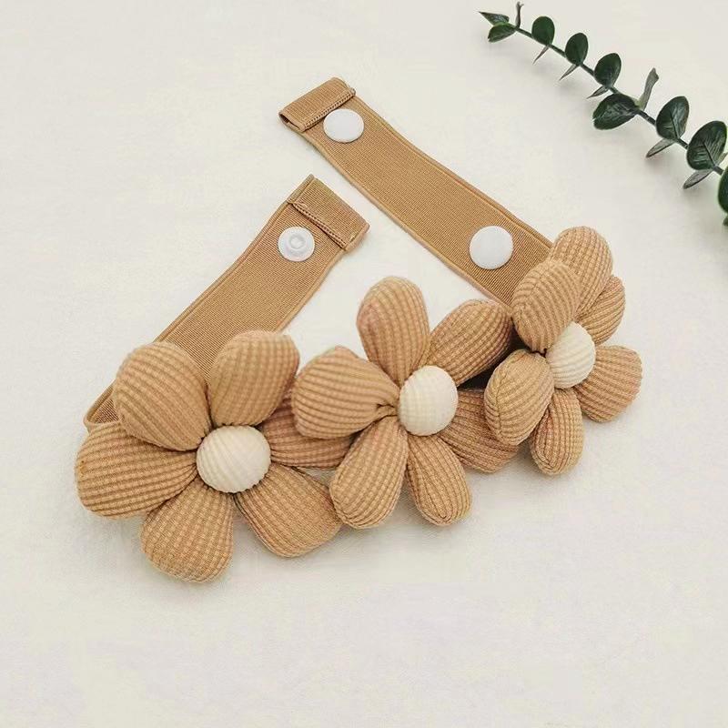 Product Introduction of 1Pcs Flower Shape Curtain Tieback Elastic Band Window Curtain Buckles Magnetic Buckle Curtain Rope Holders Kids Room Home Decor 32