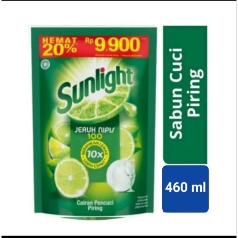 Sunlight Cuci Piring uk 460ml 0