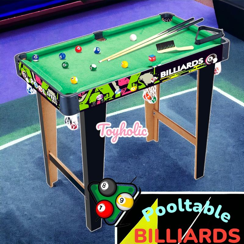 Bàn bida gỗ cỡ lớn bàn mini các loại bàn thể thao khác cho trẻ em và người lớn bộ trò chơi bộ quà tặng Đồ Chơi Toy