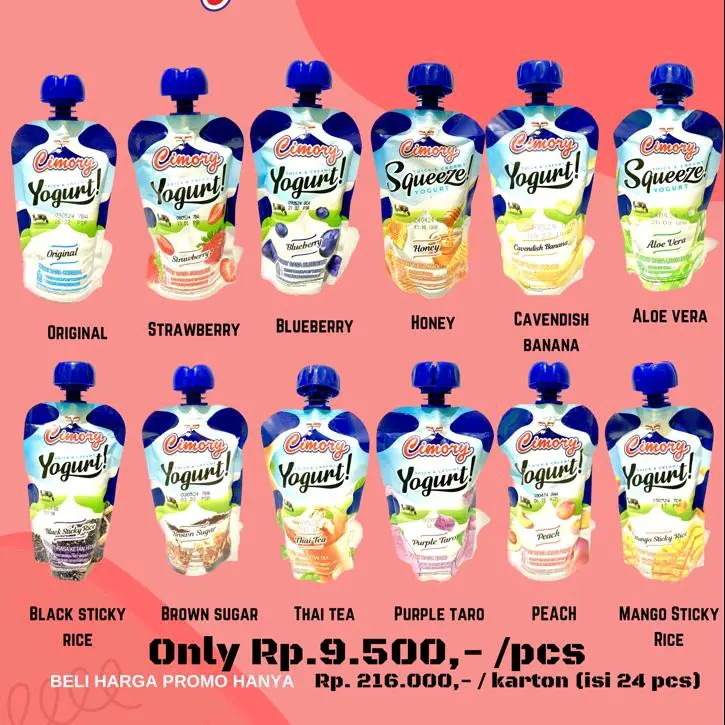 Cimory Yogurt Squeeze 120gr