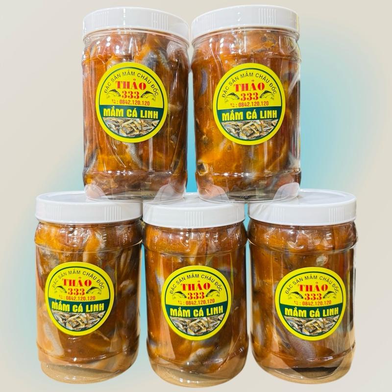 Combo 5kg Mắm Cá Linh - Mắm Châu Đốc Vị Mặn Dịu - Dùng để nấu lẩu mắm mắm kho chưng thịt hột vịt Food Ăn Vặt