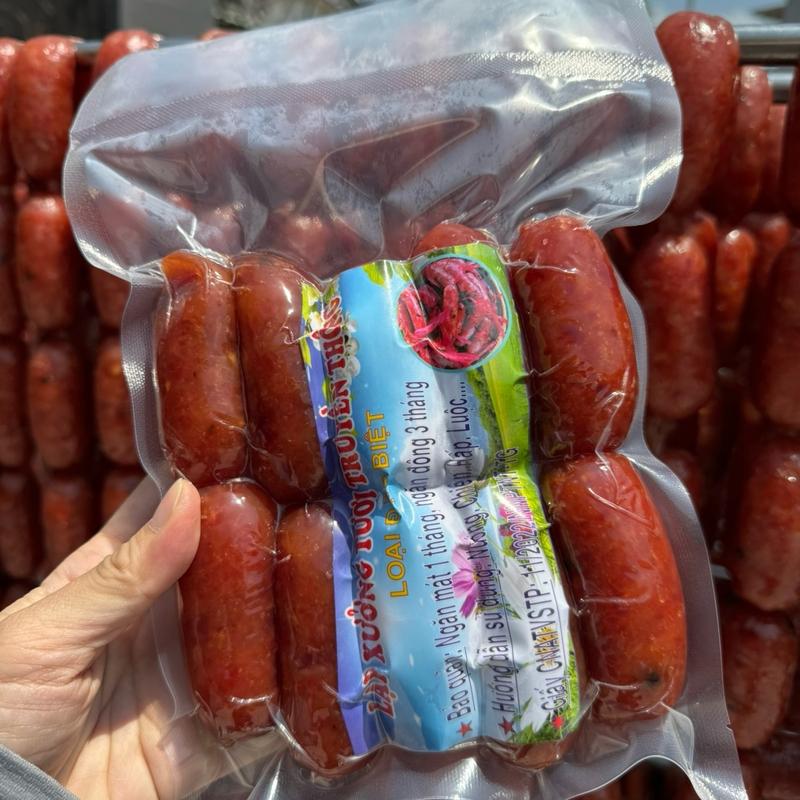  500g LẠP XƯỞNG SẤY KHÔ DẺO + đóng gói hút chân không loại cao cấp 