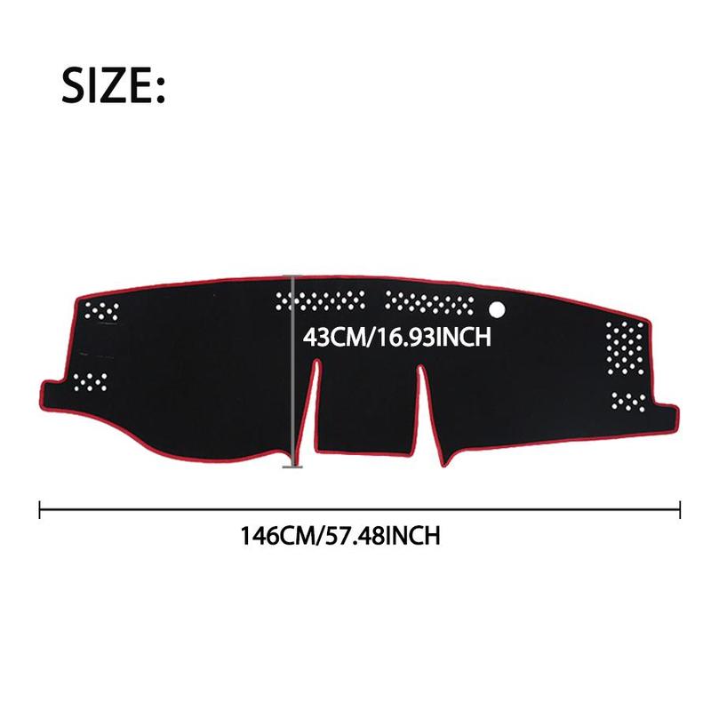 Car Dashboard Sunshade Mat, Anti-slip Car Dashboard Sunshade Pad, Car Interior Accessories for Toyota RAV4 2019-2021 1