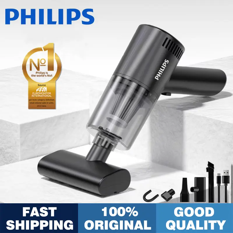 MINI VACUM CLEANER PHILIPS PORTABLE 3 IN 1/PHILIPS VACUUM CLEANER\PHILIPS PENYEDOT DEBU\PENYEDOT DEBU PHILIPS\VACUM CLEANER PHILIPS\VACUM CLEANER PORTABLE PHILIPS\HAHELD VACUUM CLEANER  TANPA KABEL CAR VACUM KASUR  PENYEDOT DEBU 120W CLEANER DRY A WET