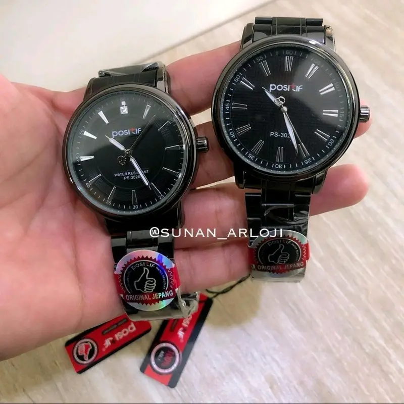 Jam Tangan Positif Original Water Resistant Japan Movement Shop