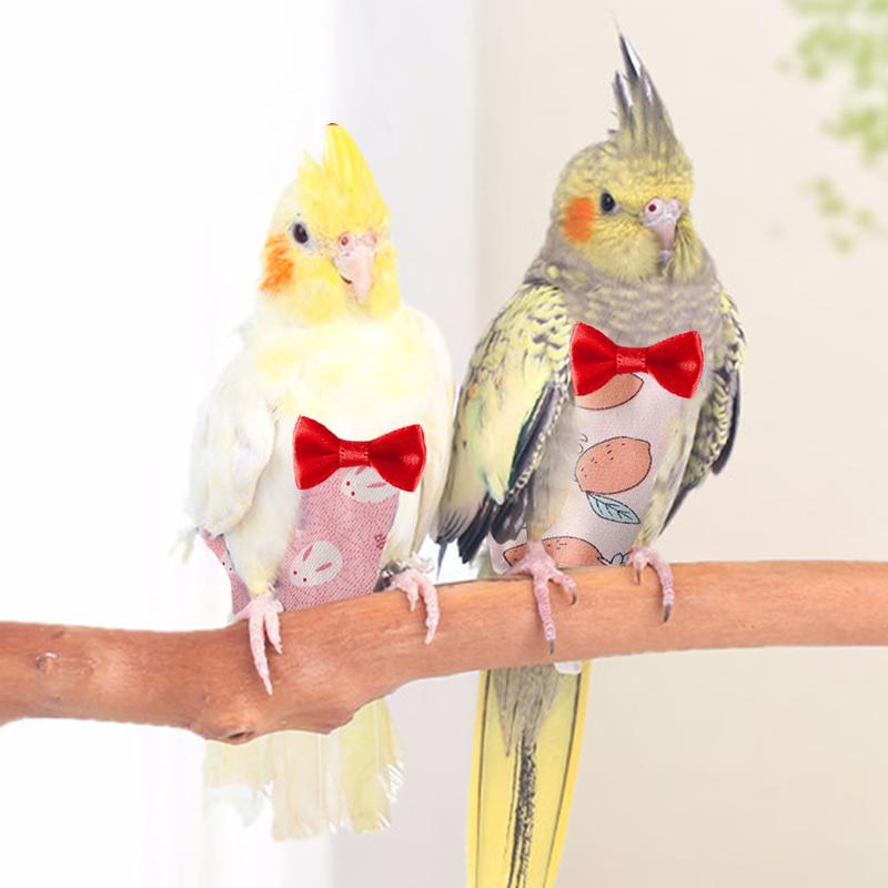 Product Introduction of Parrot Diaper Flight Suit Diaper Clothes Parrot Parakeet Pigeon Medium Large Pet Bird 45