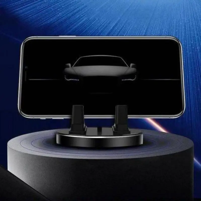 Car Phone Holder, 360° Rotatable Car Phone Holder, Anti-slip Car Phone Mount, Universal Car Interior Accessories for Smartphone 7