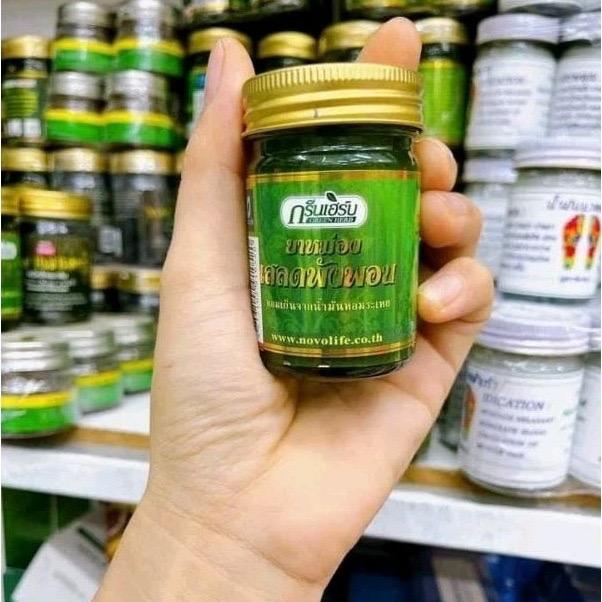 Product Introduction of Combo 2 Chai Dầu Cù Là Lá Thơm Green Herb 50g Thái Lan Massage 16