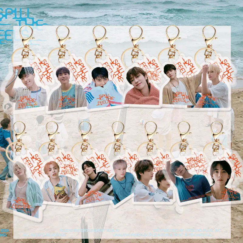 Seventeen Acrylic Key Chain SPILL THE FEELS 17 is Right Here