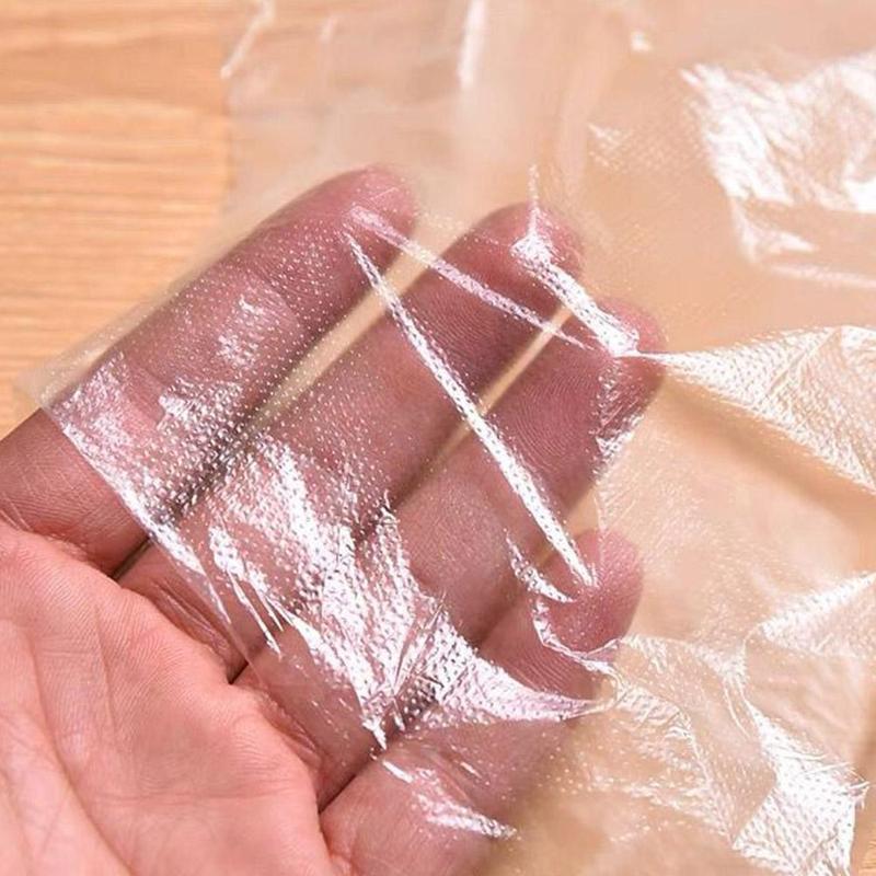 Product Introduction of 100pcs/bag Disposable Glove Film For Convenient Protection Of Hands Household Chores Food N0I3 25