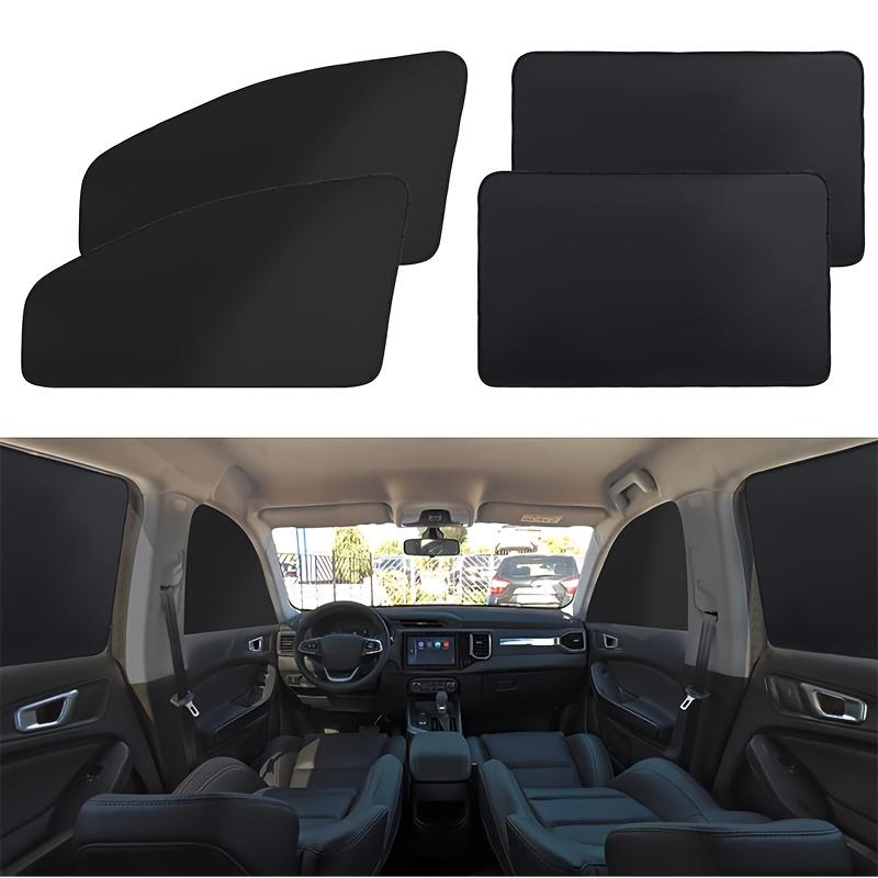 Product Introduction of 4pcs Car Window Sunshades - UV Protection & Heat Insulation, Easy Install Privacy Covers for Cars, Trucks & More 4