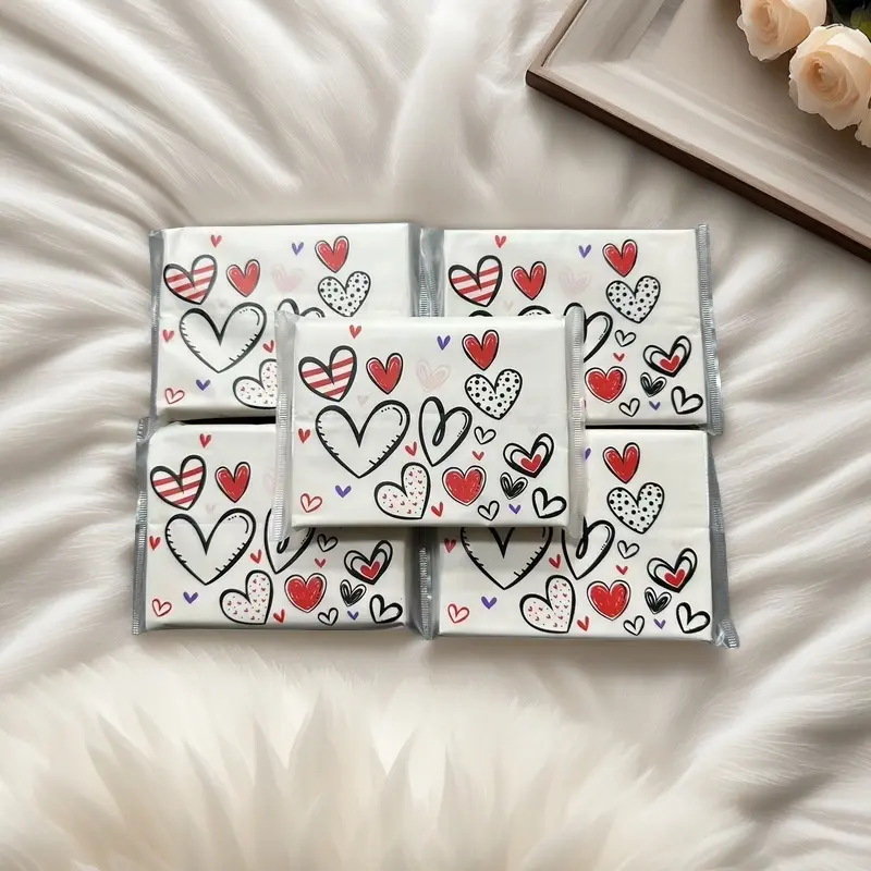 Lô 10 Gói Khăn Giấy Bỏ Túi Dạng Ví Đôi, Khăn Giấy Khăn Giấy Qingting Dạng Ví Đôi 3