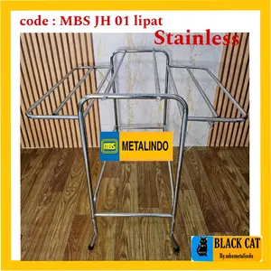 Jemuran handuk stainless jemuran handuk lipat jemuran minimalis