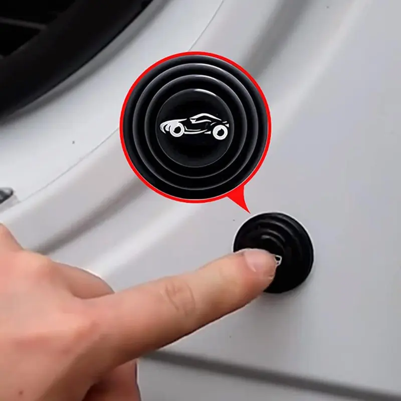 Miếng đệm silicon, Miếng dán giảm xóc ô tô, Miếng đệm đệm giảm xóc, Miếng dán giảm xóc cửa ô tô, Miếng đệm giảm xóc tiếng ồn bất thường, Miếng đệm cao su cách âm, Bộ 4 miếng 3