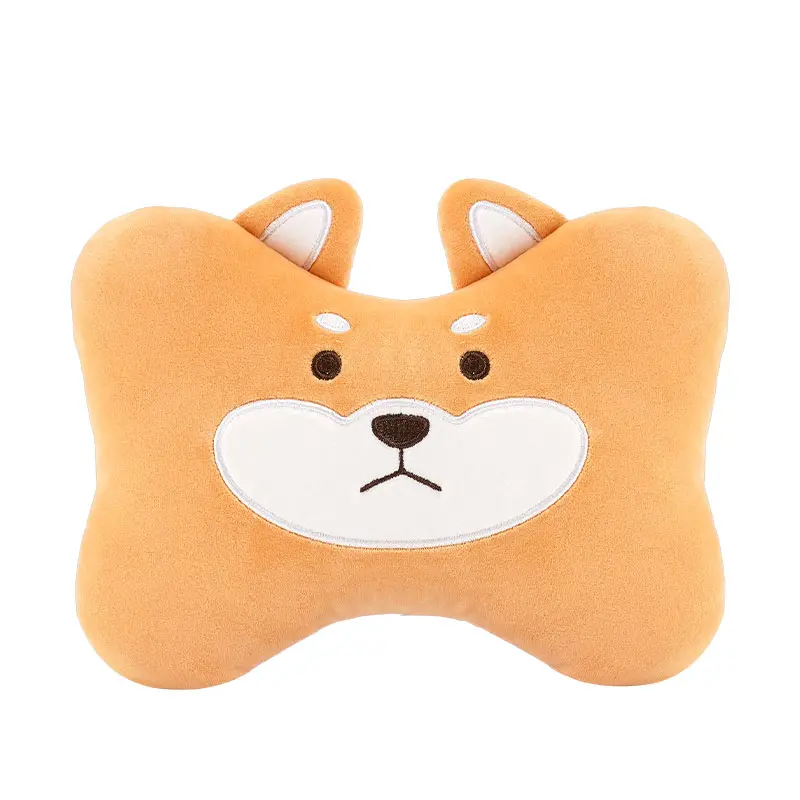 OHSOME Bantal Leher Mobil Alba Sol Penguin/Anjing/Beruang Coklat Car 3