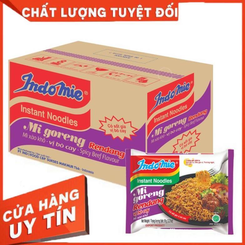 DEAL SỐC XẢ KHO 99 THÙNG 40 GÓI MÌ TRỘN INDOMIE DUY NHẤT TRONG HÔM NAY Cay Miến