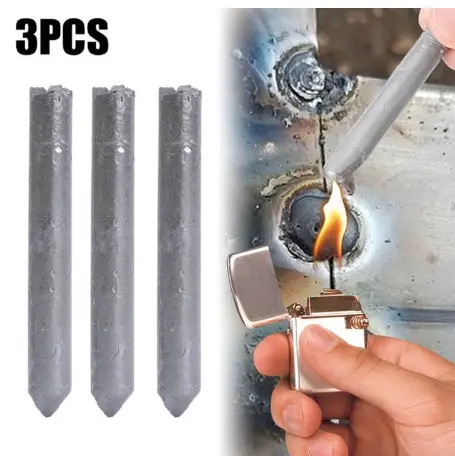 Dải hàn nhôm dễ tan chảy / 3 /6/9 thanh hàn nhiệt độ thấp / cao / không cần hàn Dụng cụ hàn tiện lợi / Que hàn không gỉ Que hàn 3