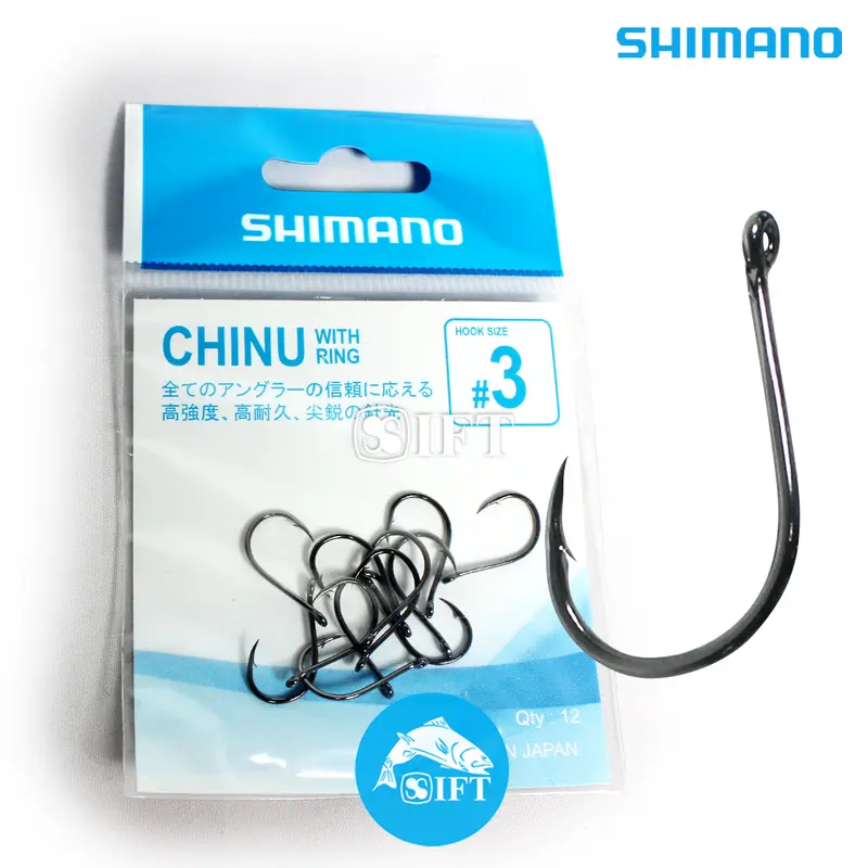 Kail Shimano CHINU WITH RING no 1 s/d 10 Made in Japan 2