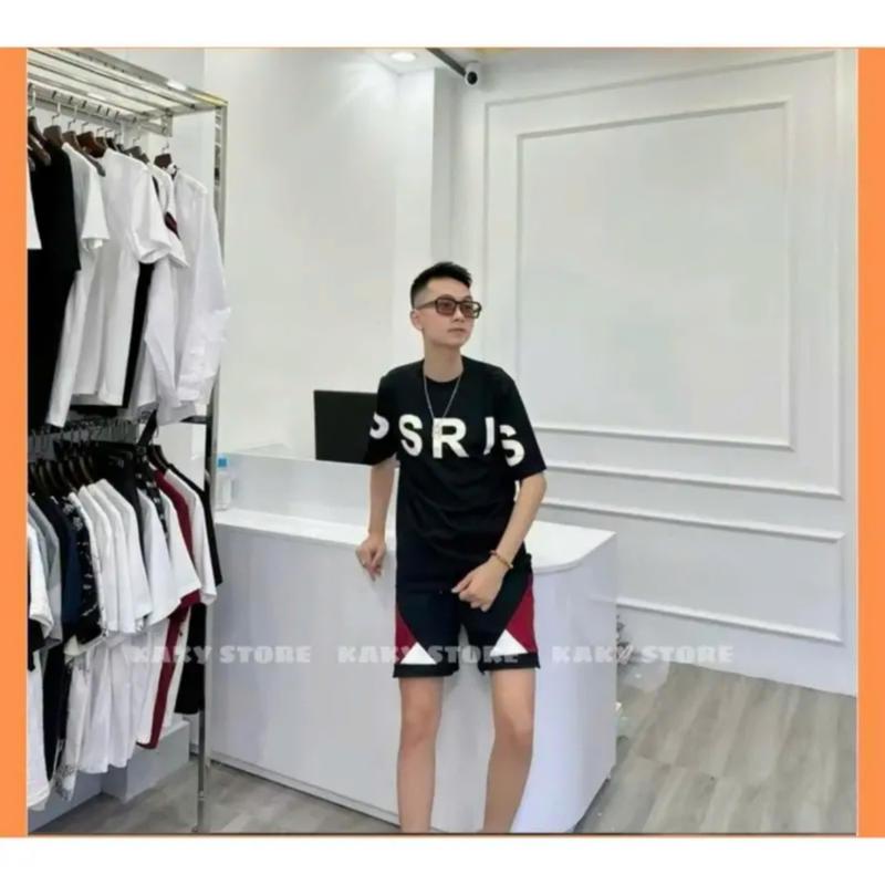 Bộ-Áo Pariiss cực chất. Áo 2 màu đen đỏ, chất liệu cotton mềm mịn, thoáng mát, co dãn 4 chiều. Hottrend New 2025 Nữ Top 1